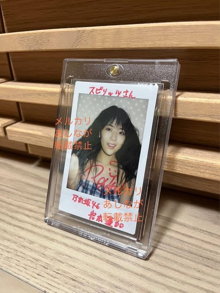 山崎怜奈 直筆サイン入りチェキ MARQUEE 元乃木坂46 ディスカウント