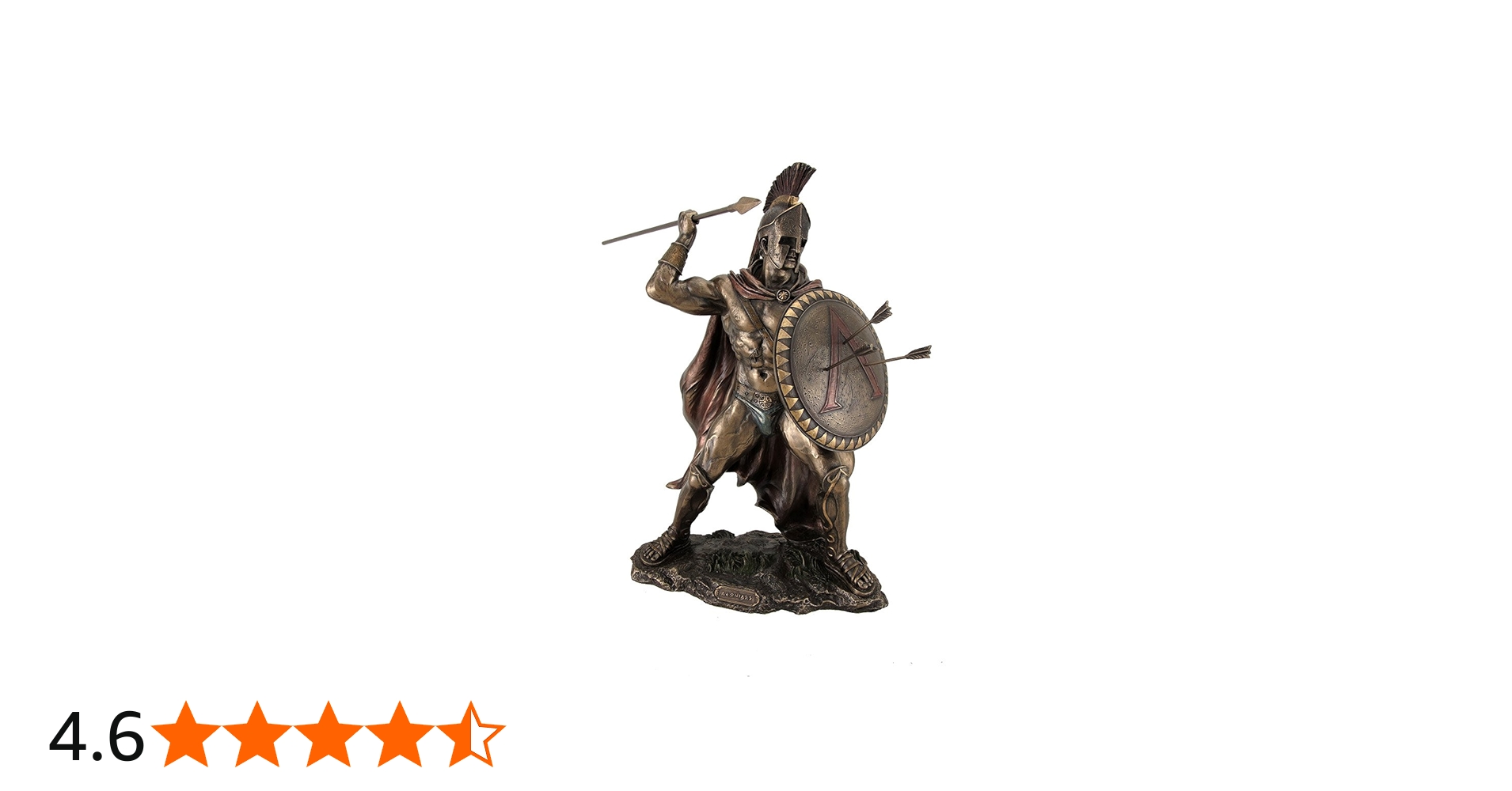 Amazon.co.jp: レオニダス王 スパルタの戦士 ブロンズ仕上げの像