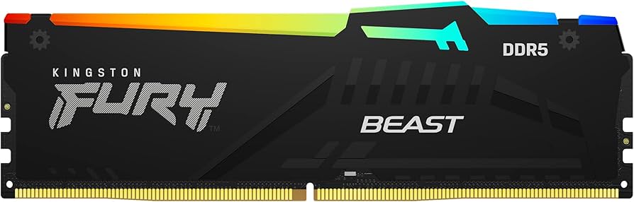 Amazon.com: Kingston Fury Beast 64GB (2x32GB) 5200MT/s DDR5 CL36