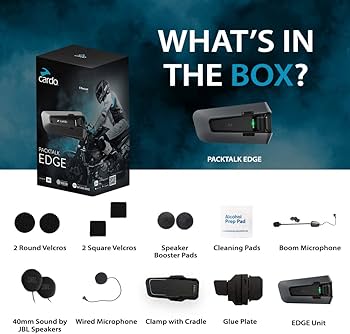 新品未使用 CARDO PACKTALK EDGE インカム 箱無し Amazon.co.jp: Cardo