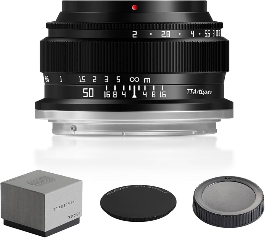 Amazon.com : TTArtisan 50mm f2 Full Frame Manual Focus Camera Lens