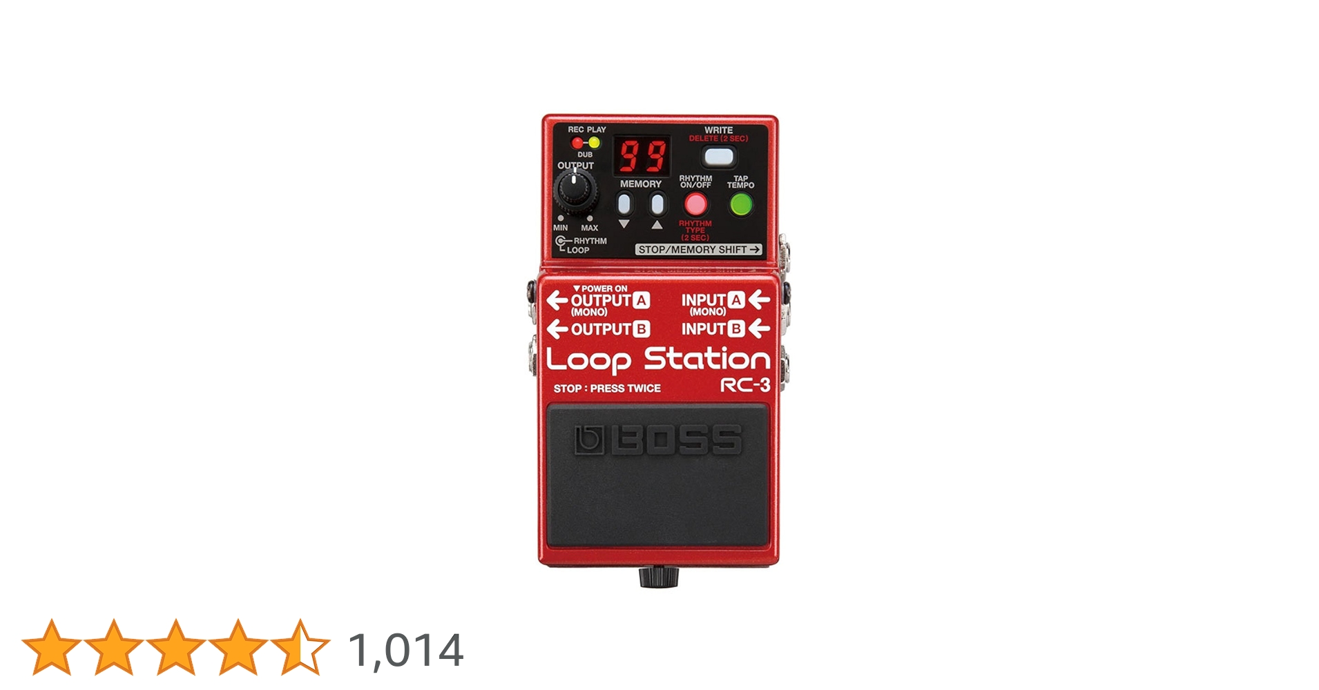 特典あり】BOSS Loop Station RC-3【特価品】 BOSS - RC-3 | Loop Station