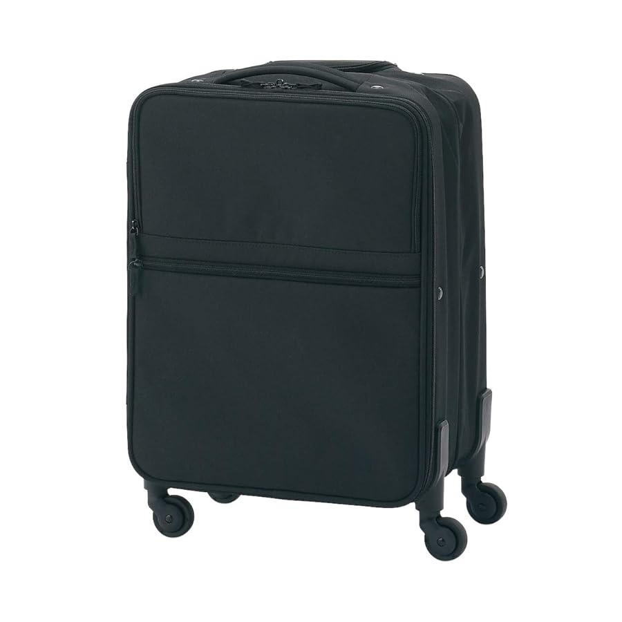 無印良品 半分の厚みで収納できるソフトキャリー36L機内持込み対応