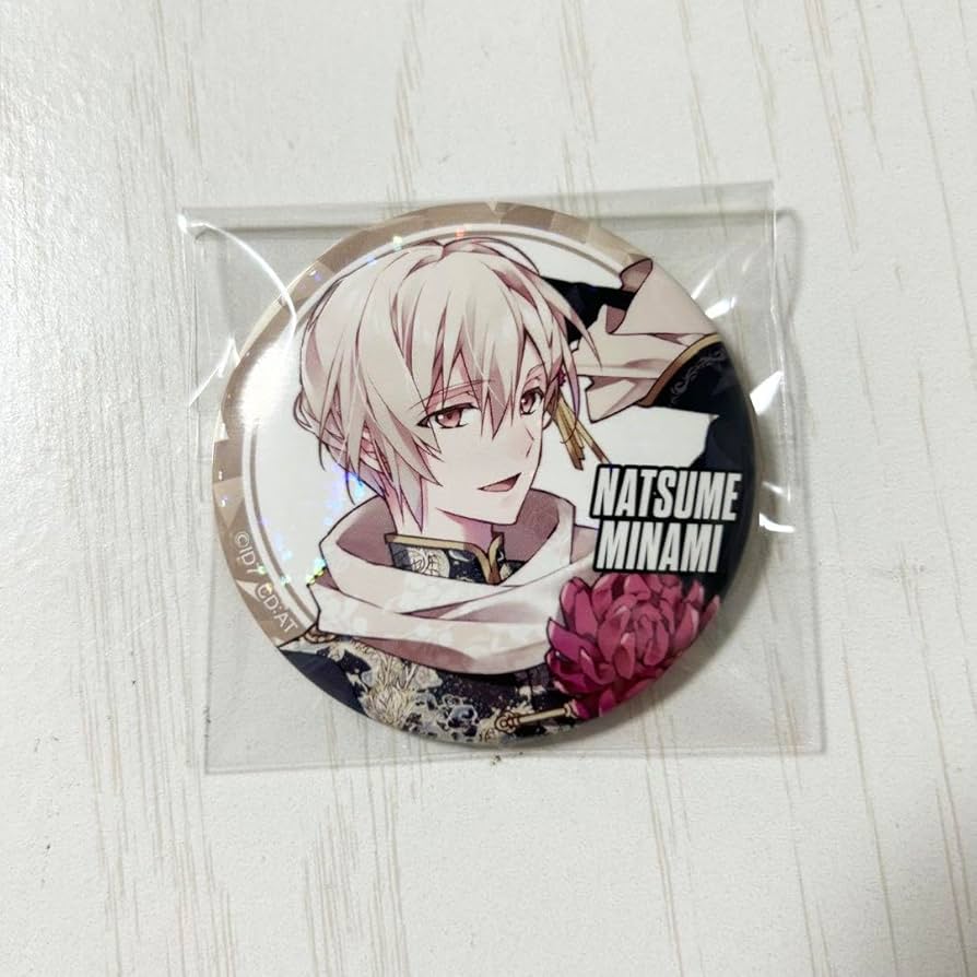 Amazon.co.jp: アイナナ ブラホワ 棗巳波 缶バッジ アイドリッシュ