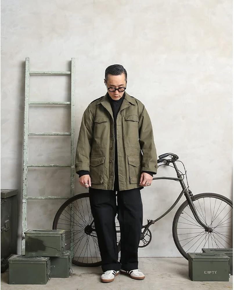 Amazon | 実物 デッドストック フランス軍 M-47 フィールドジャケット