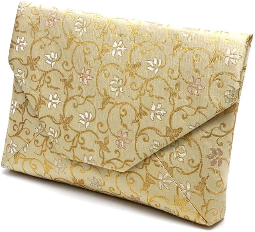 Amazon | 【 茶道具 数奇屋袋 】 数寄屋袋 (すきやぶくろ) 蔓小花 正絹