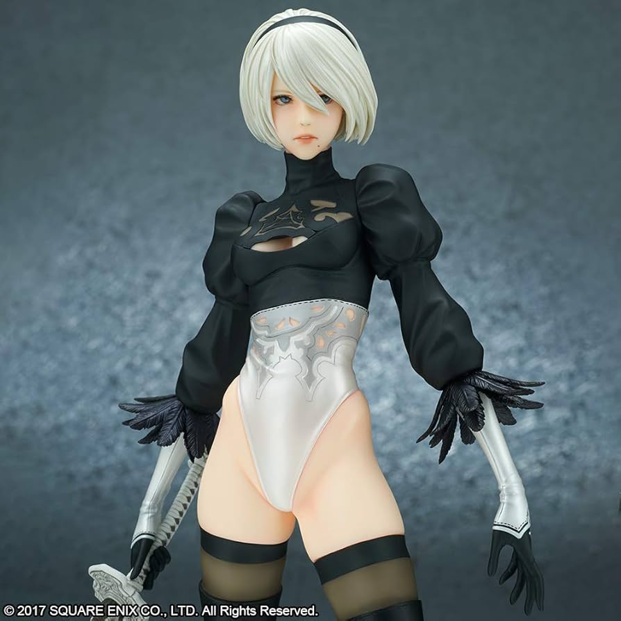 NieR: Automata 2B DX デラックスバージョン フィギュア Amazon.com