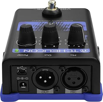 Amazon.com: TC Helicon VOICETONE H1 Single-Button Stompbox for
