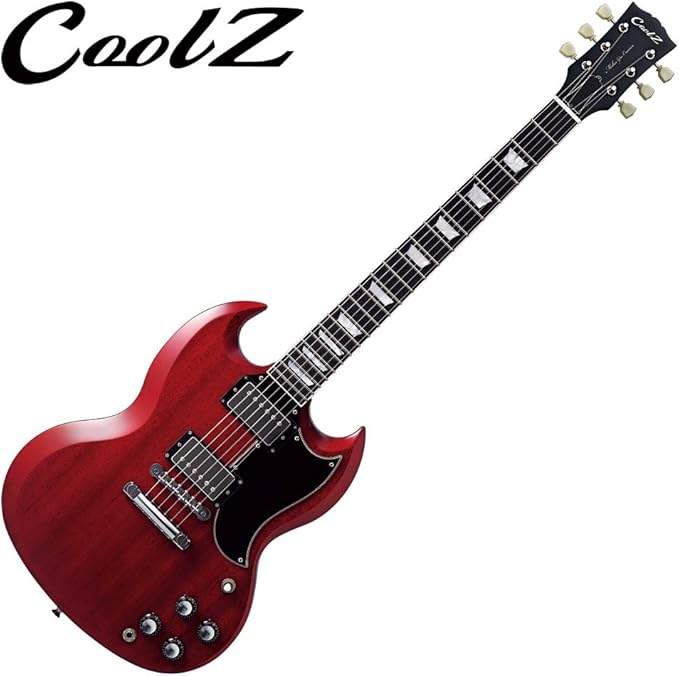 CooLz ブラック SGスタイル エレキギター CooLz ブラック SGスタイル