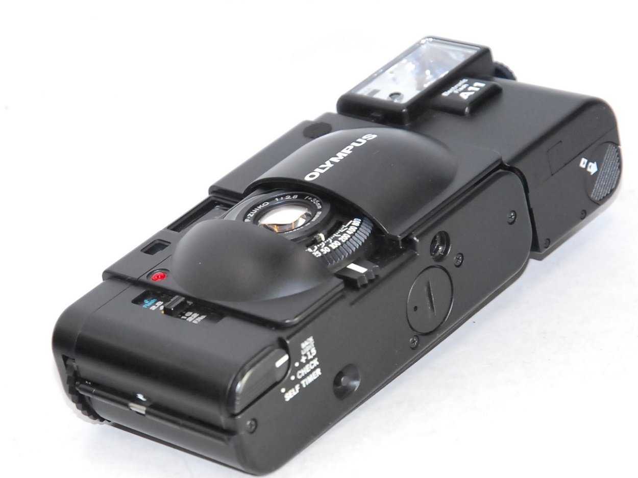 OLYMPUS A11 XA-2 A40 セット ケース付き OLYMPUS XA2 A11セット 動作