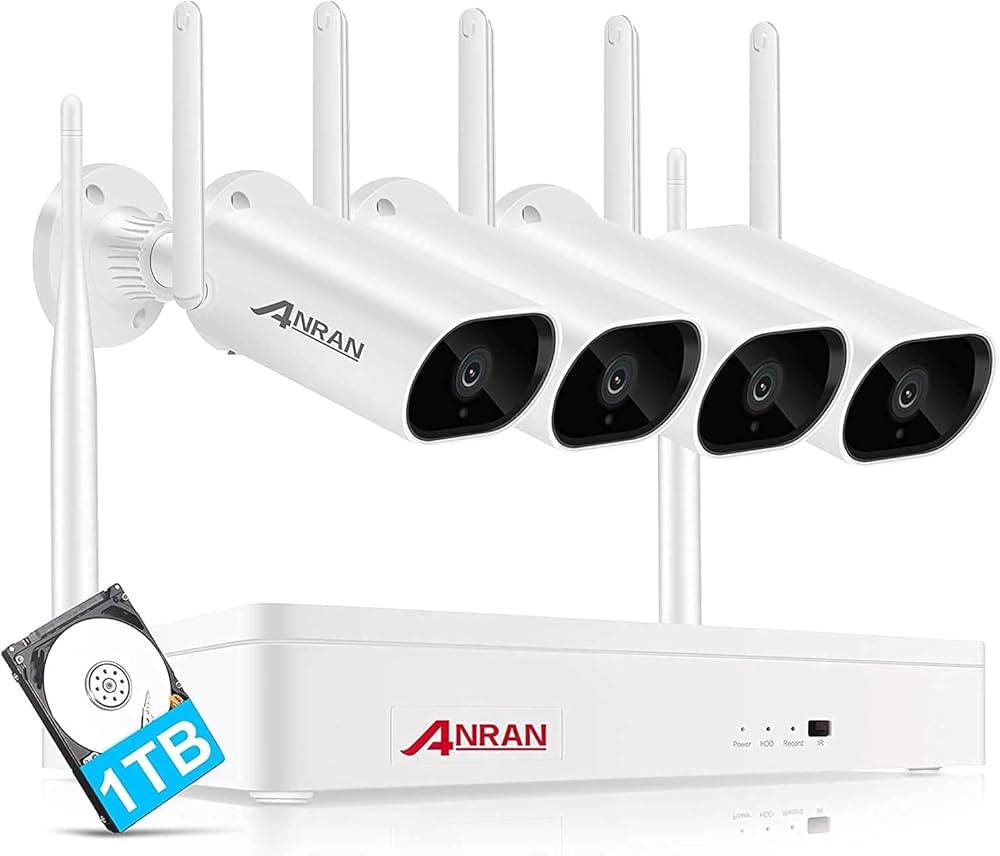 Amazon.co.jp: 【300万画素+8台まで増設可能+1TB】ANRAN ワイヤレス
