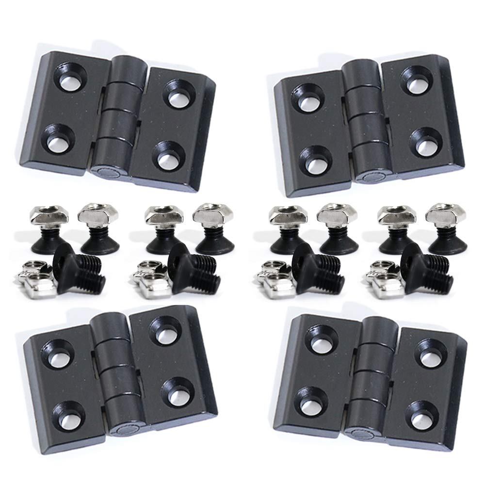 Amazon.co.jp: KOOTANS 合金ヒンジ 4セット 2020シリーズ 6mm T