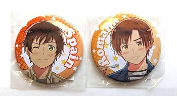 ヘタリア チェンジング缶バッジ ちびロマーノ ロマーノ ヘタリア