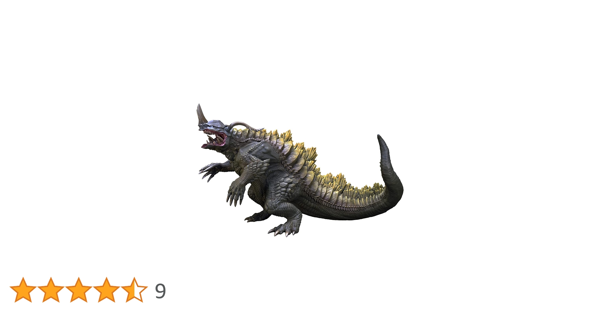 ガボラ＆クリア成型ネロンガ（マーミット）ソフビフィギュア2体セット