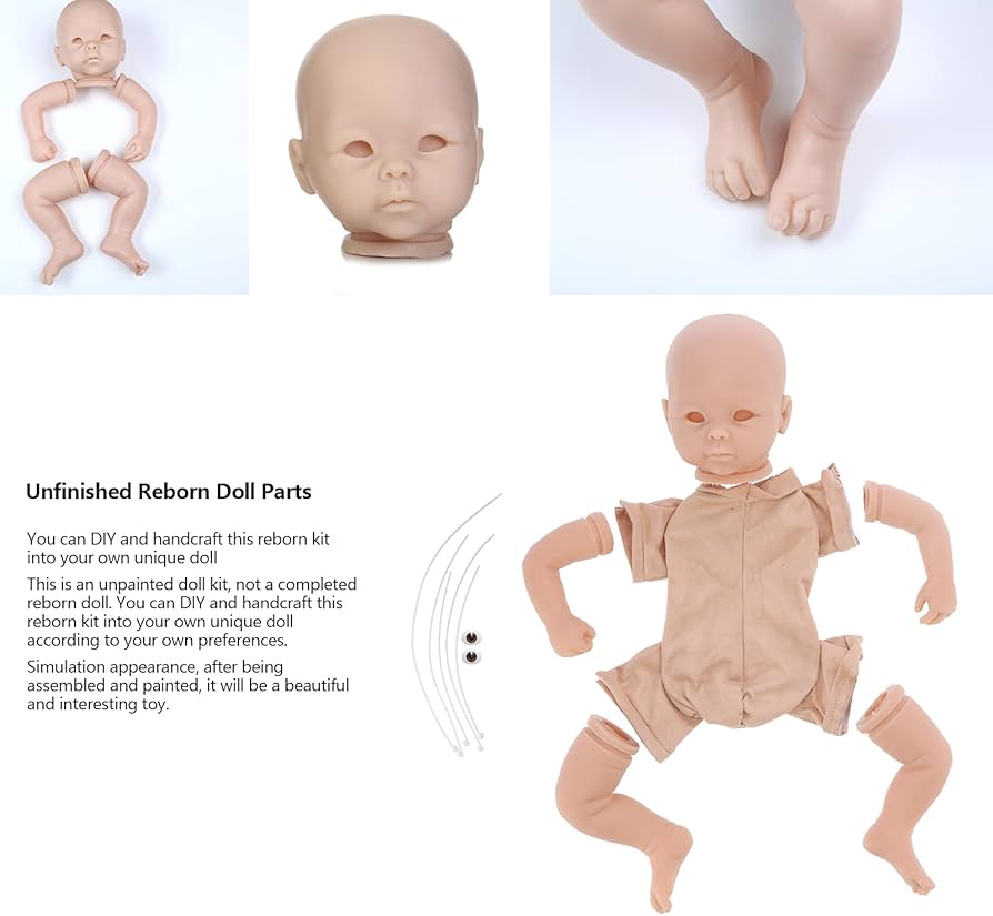 Amazon.co.jp: 未塗装 リボーンドールキット 19インチ 未完成 リアルな