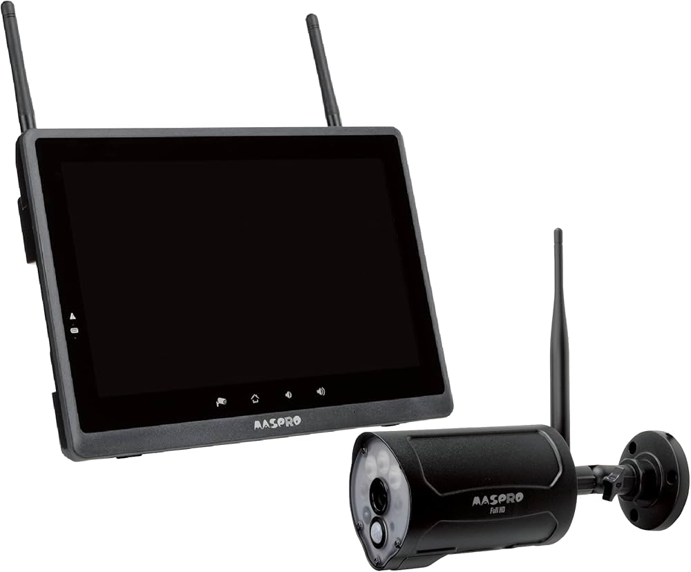 Amazon.co.jp: マスプロ電工(MASPRO) モニター＆ワイヤレスHDカメラ