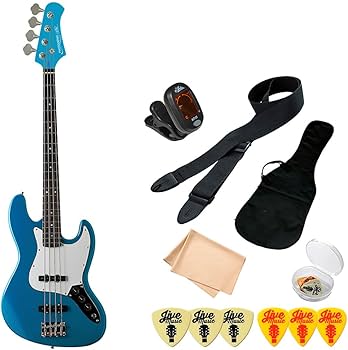 Amazon | ベース 初心者セット 7点 PhotoGenic JB-240 メタリック