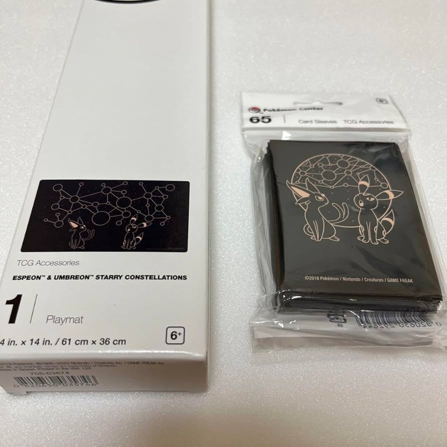 エーフィ＆ブラッキー プレイマット&デッキシールド セット 海外