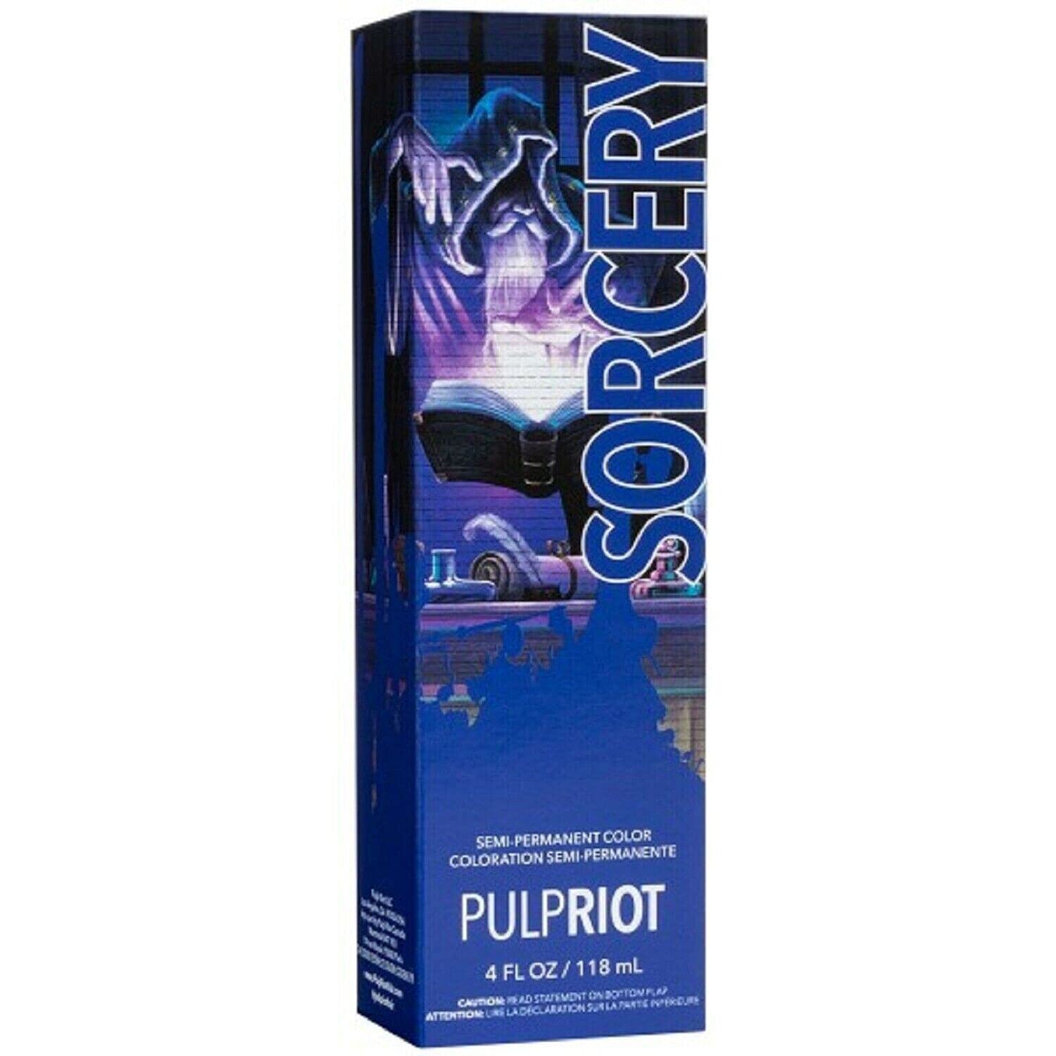 Amazon.com : P.R. Pulp Riot Semi-Permanent Hair Color 4oz- Sorcery