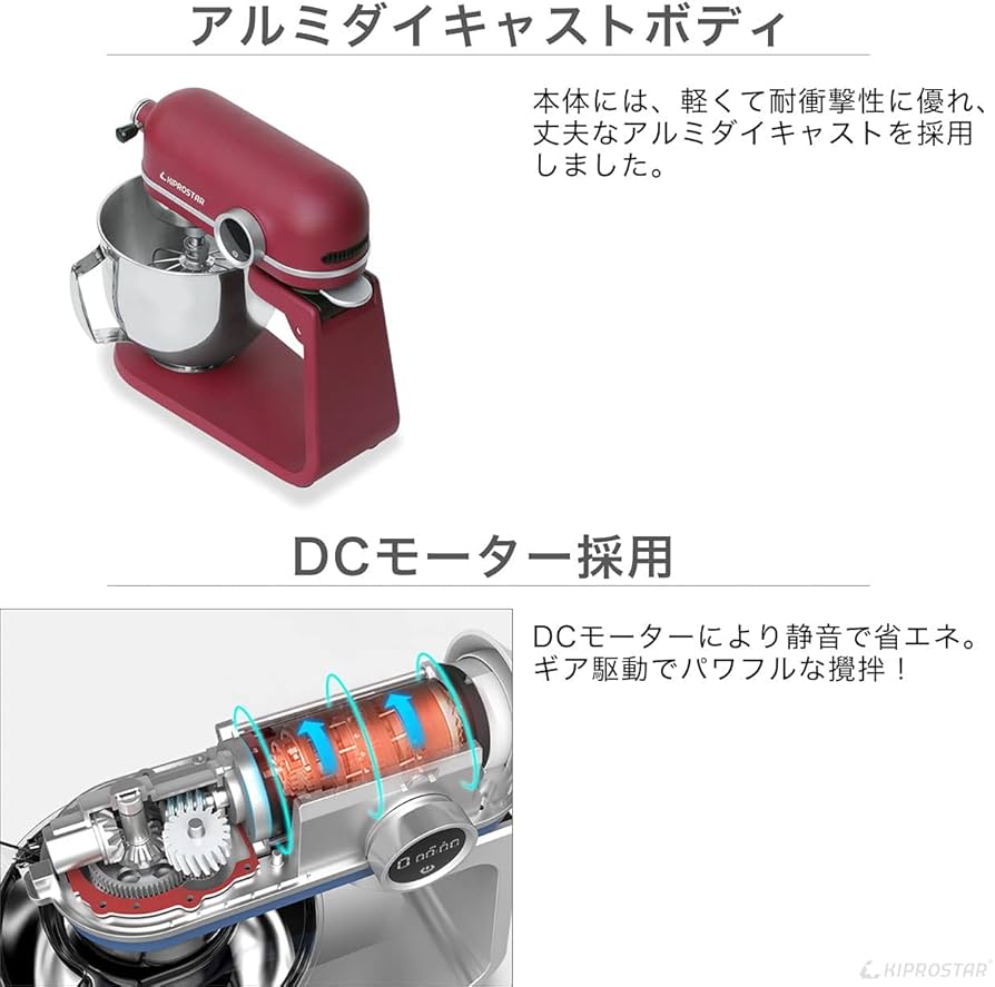 Amazon.co.jp: 業務用 卓上型 ミキサー PRO-DMX5 スタンドミキサー