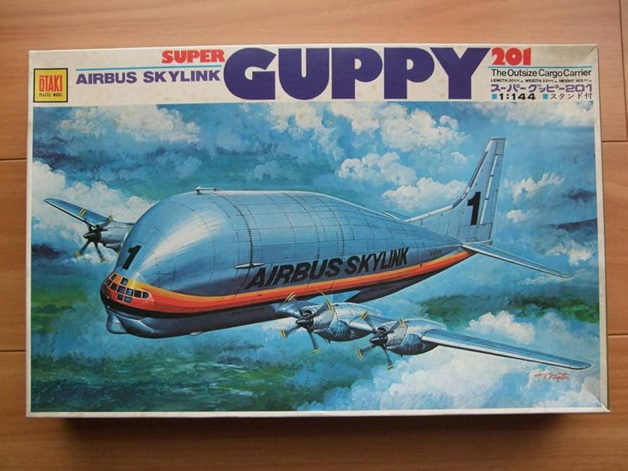 スーパーグッピー Aviationtag 橙色 スーパーグッピー Aviationtag