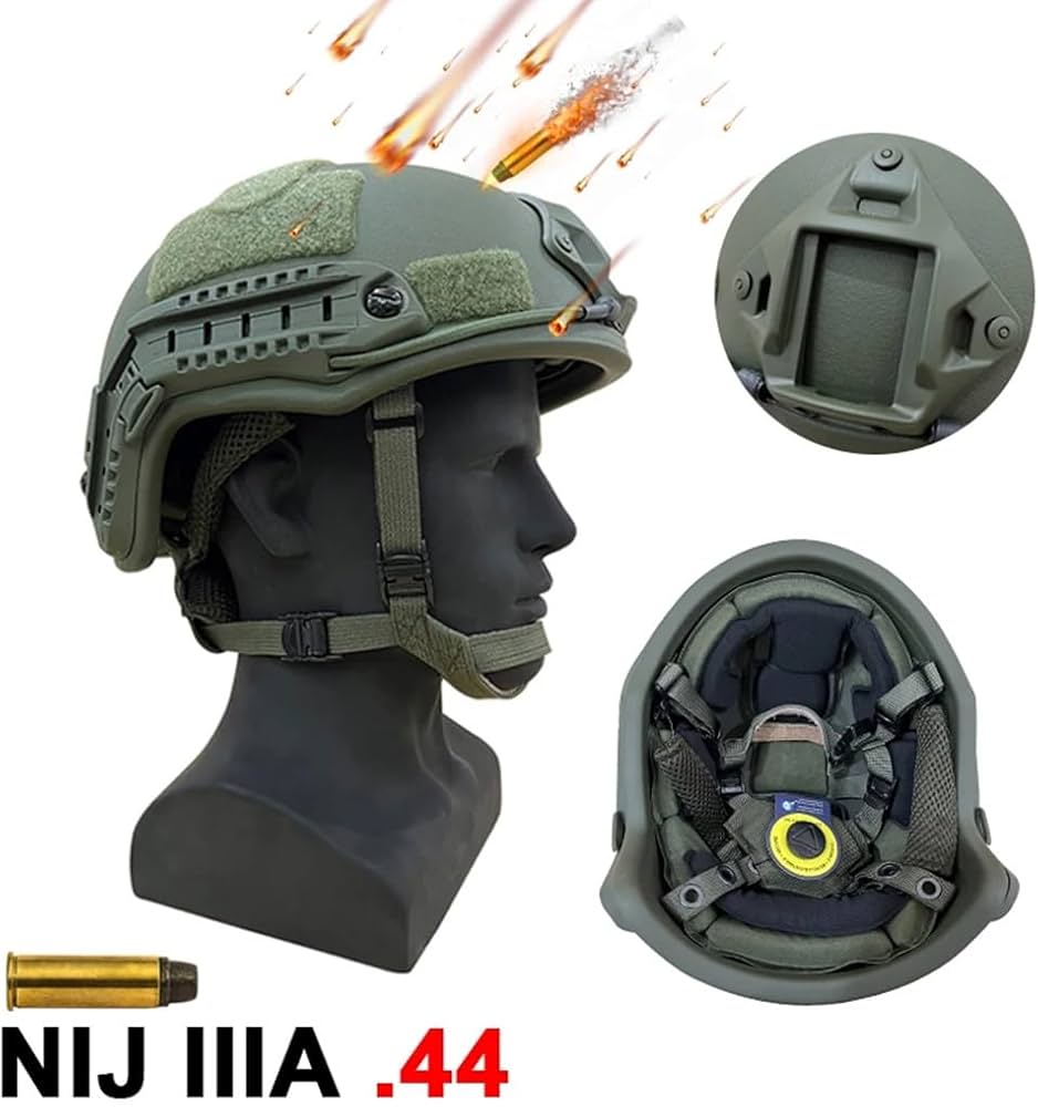 NIJ IIIA レベル3A対応 自衛隊迷彩 Fast型 防弾ヘルメット カバー NIJ