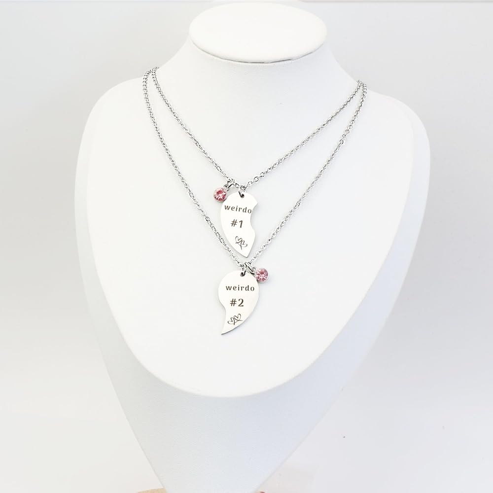Amazon.com: Ximerinf Weirdo 1 Weirdo 2 Weirdo 3 Weirdo 4 Necklace