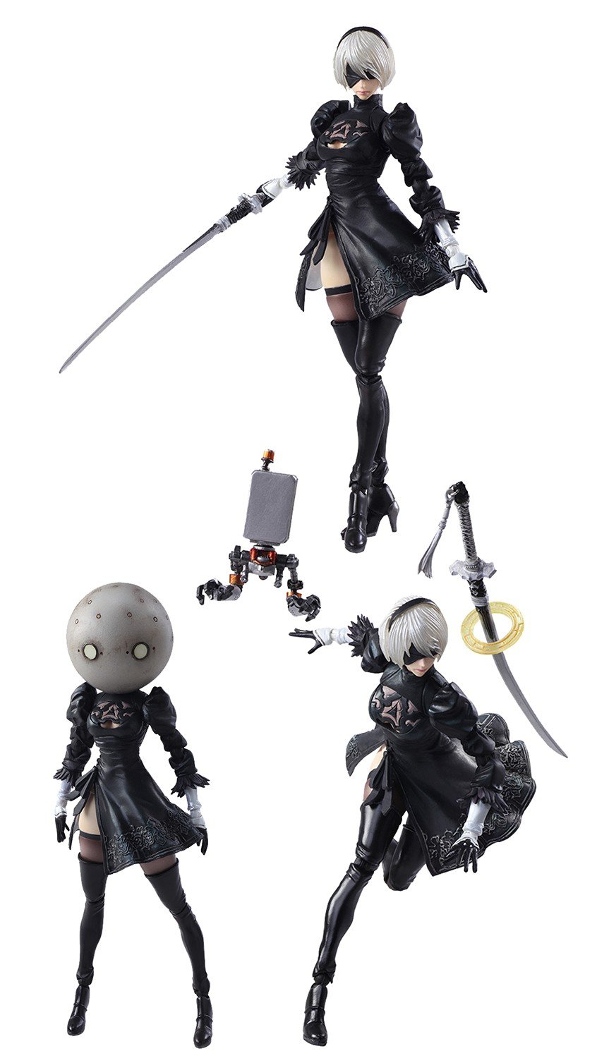 Amazon.com: Square Enix Nier Automata: 2B & Machine Lifeform Bring