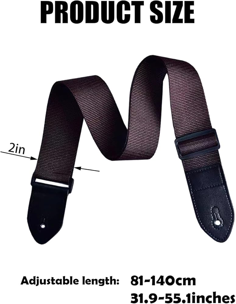 Amazon.co.jp: KFZDCG ギターストラップ、調節可能なアコースティック