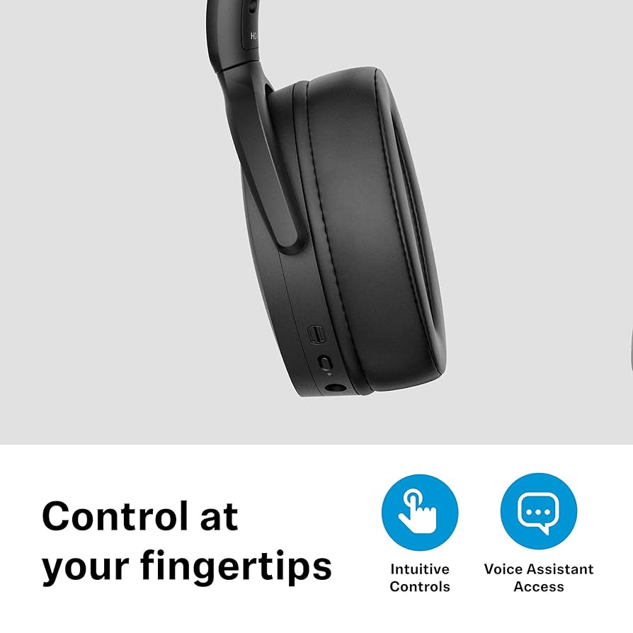 Sennheiser HD 450BT ブラック ワイヤレスヘッドホン 【公式通販】