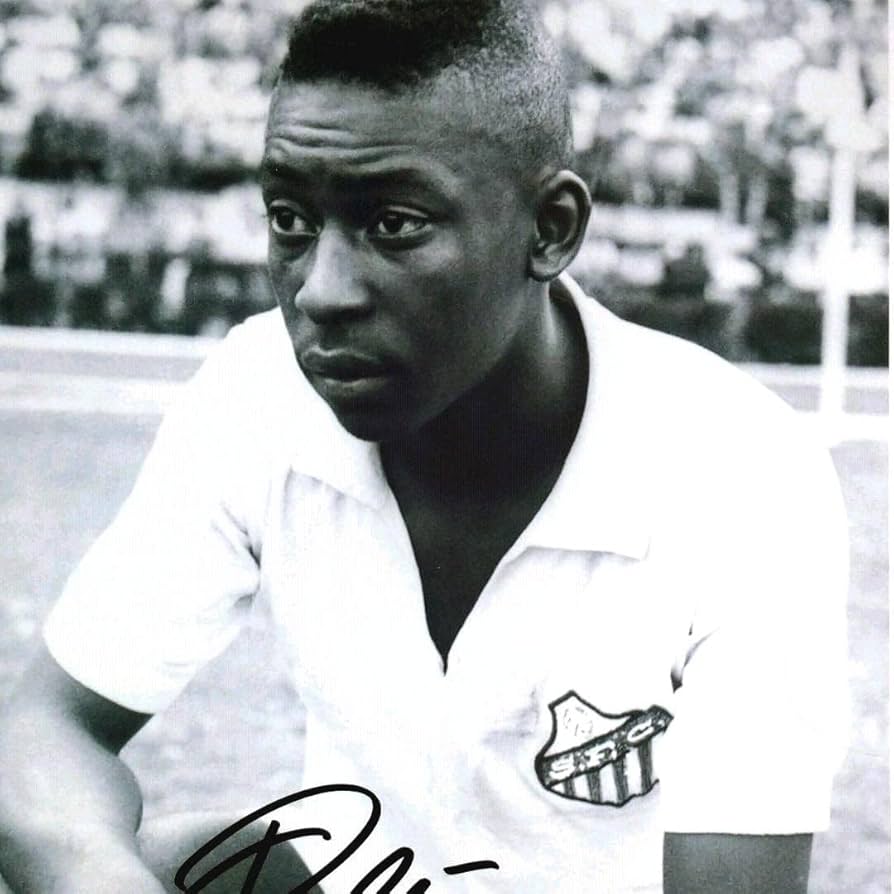 直筆サイン入り写真 ベベト ブラジルのサッカー選手 /フレームなし/SA