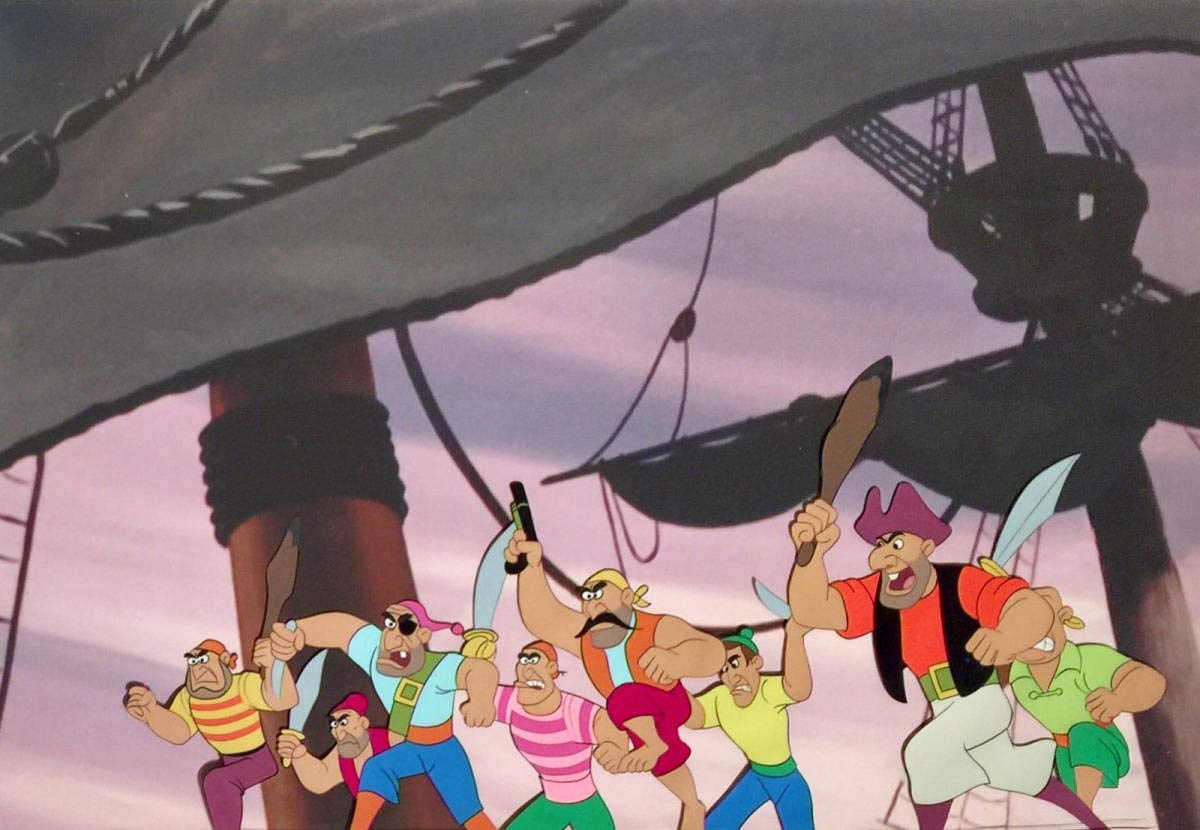 ディズニー限定セル画】ピーターパン ウェンディ 証明書付きの大人気