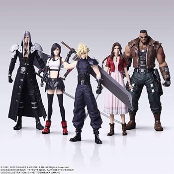 ファイナルファンタジー7 トレーディングアーツ ミニ 7種セット 10th