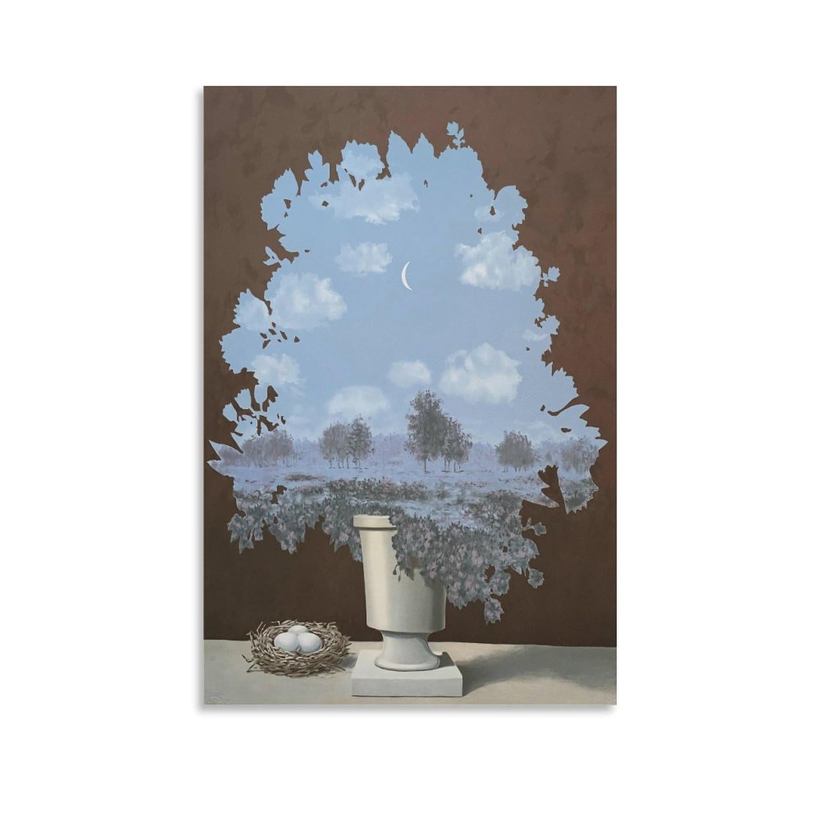 Amazon.co.jp: ルネ・マグリット《奇跡の国》ポスター パネル