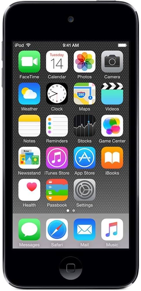 ipod touch 6世代 128GB スペースグレー 美品 Apple iPod touch 第6