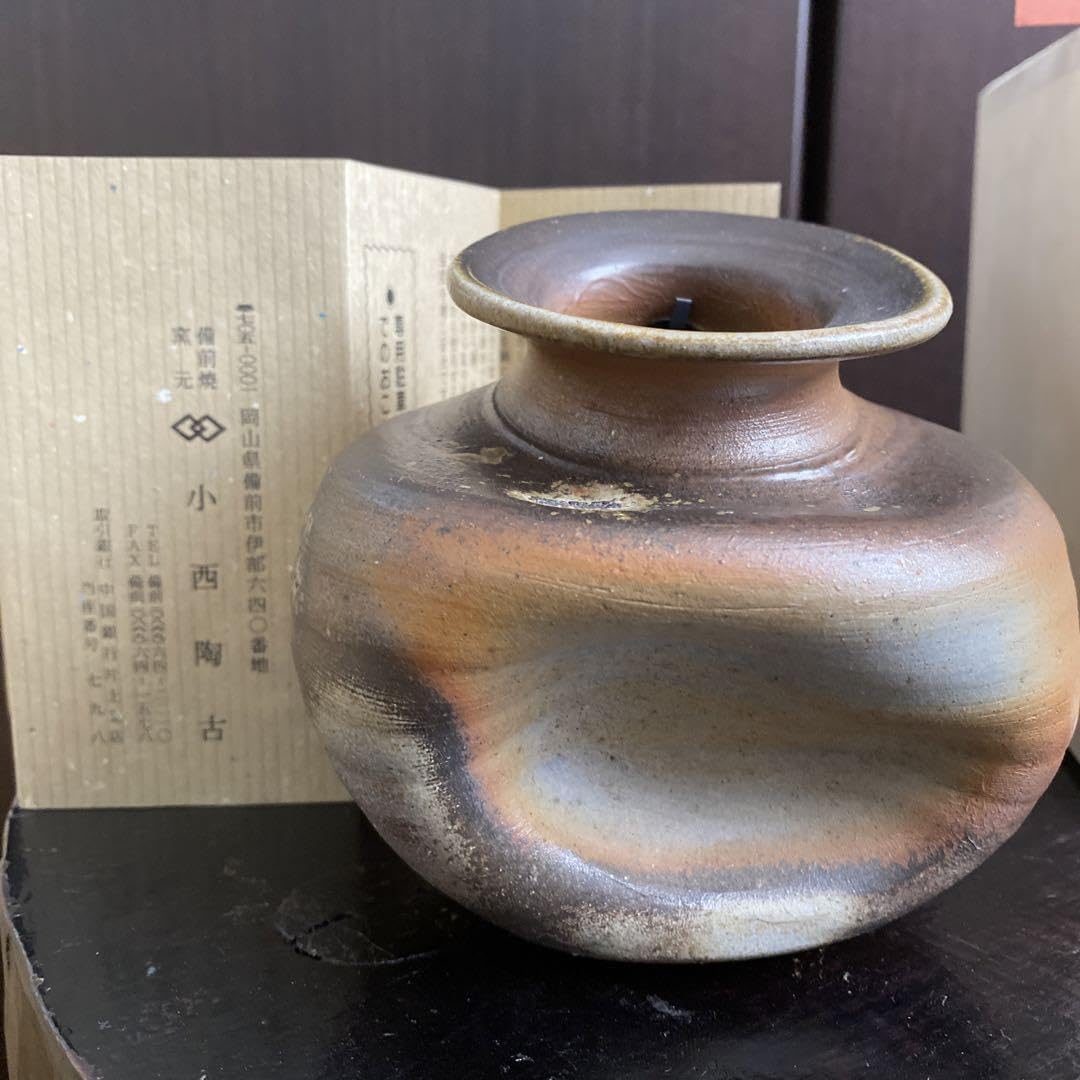 ◇値下げしました◇備前焼 小西陶古 花瓶 【公式通販】