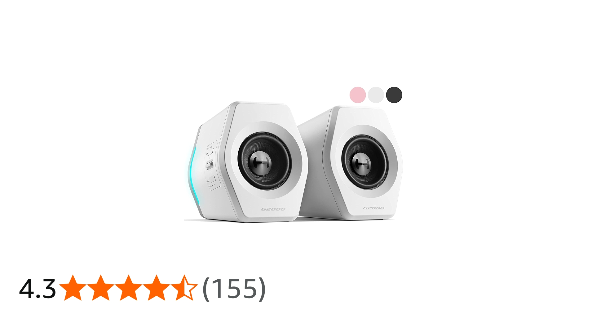 Amazon.co.jp: Edifier 【エディファイア】 G2000 RGB 小型 ゲーミング