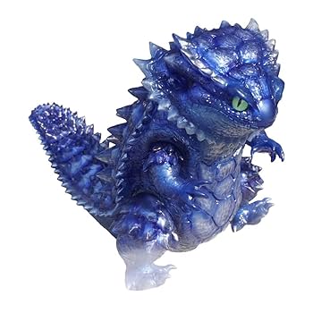 フトアゴ怪獣綺麗Verトカゲ超獣モンスター可動ソフビフィギュア