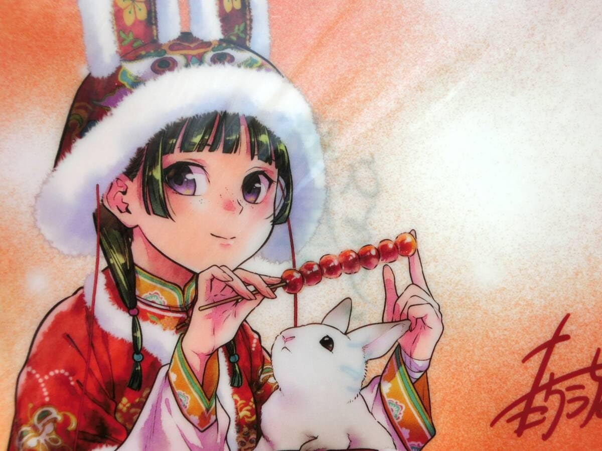 ⑩ 薬屋のひとりごと ビッグガンガン 6月号 付録 猫猫 子翠 クリアファイル