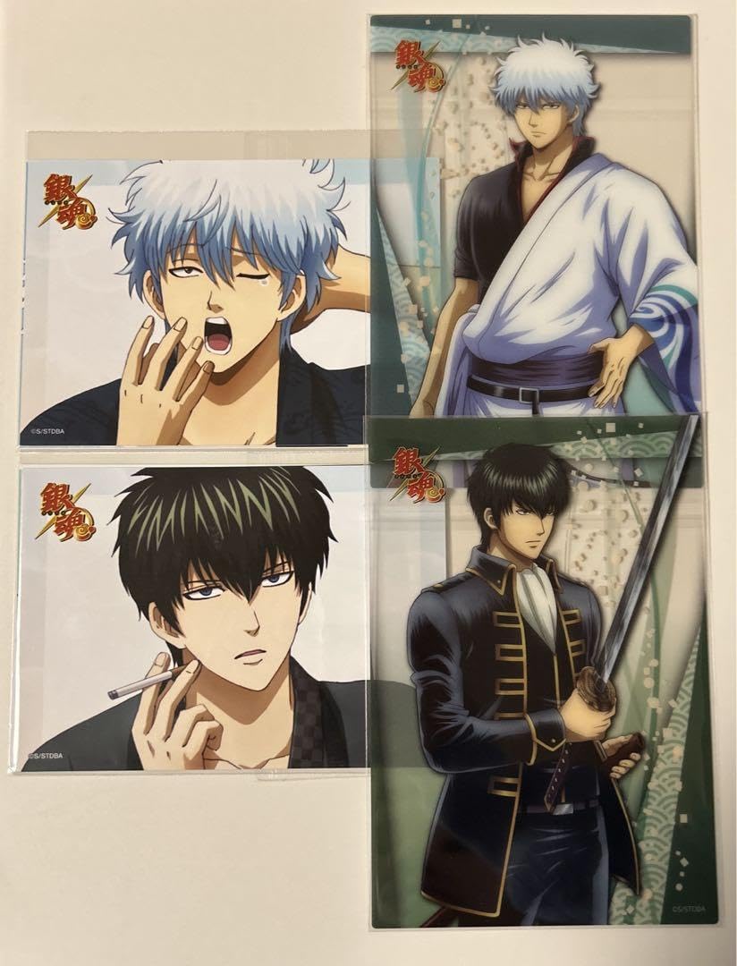 銀魂】坂田銀時/土方十四郎 BIGのるキャラマスコット 限定特典ブロマイド