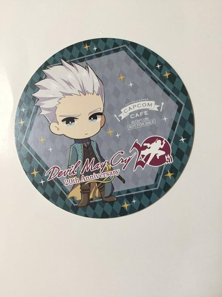 デビルメイクライ バージル DMC3 コースター カプコンカフェ 6弾