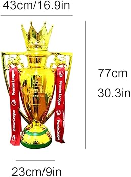 Amazon.co.jp: ARAZI ゴールドプレミアサッカーチャンピオントロフィー