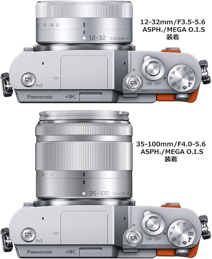 Amazon.co.jp: Panasonic Lumix GF10 Mirrorless Camera Double Lens
