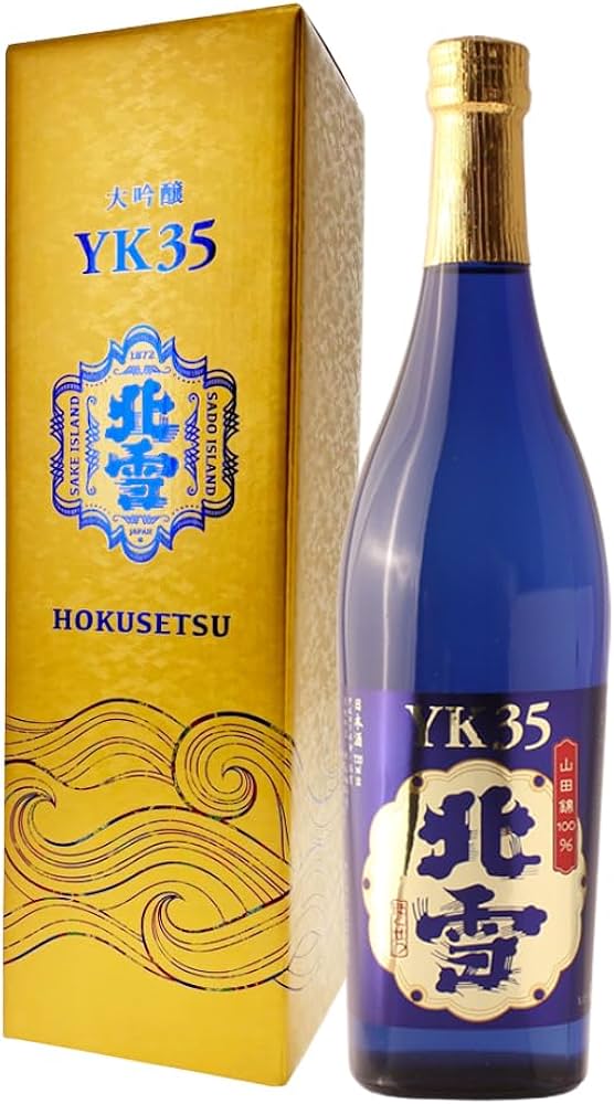 Amazon.co.jp: 北雪 大吟醸 YK35 720ml カートン入り : 食品・飲料・お酒
