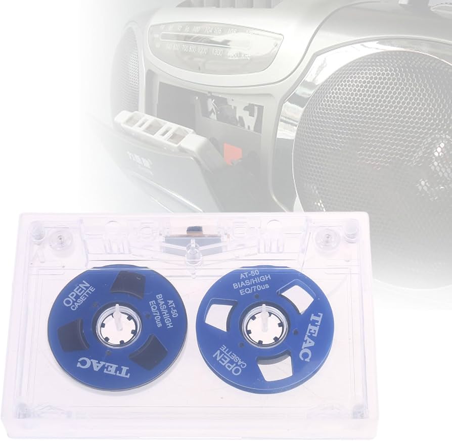 Amazon | XIAHIOPT 両面メタルテープ 標準カセットテープ 50分付き