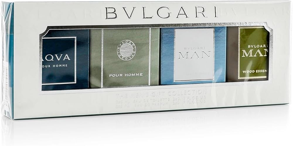 Amazon.com : BVLGARI Mens Colgone Variety Gift Set Mini Splashes