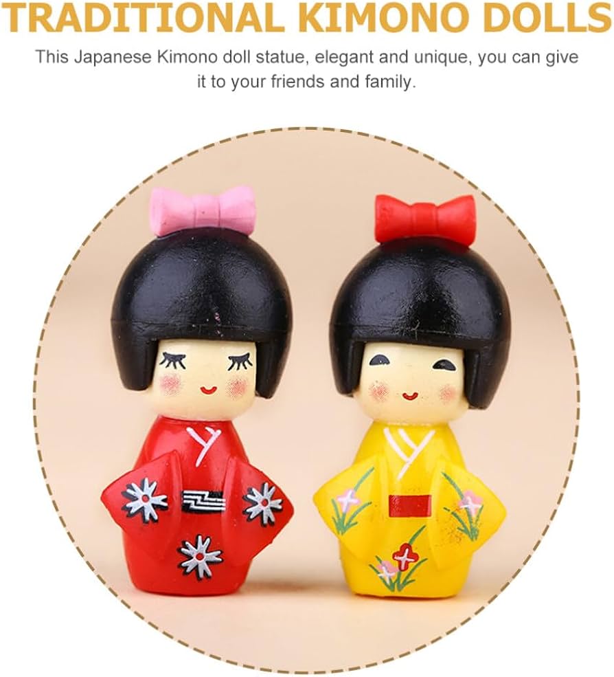 Amazon | 日本 可愛い こけし 人気 小さい置物 外国人 贈り物 お土産