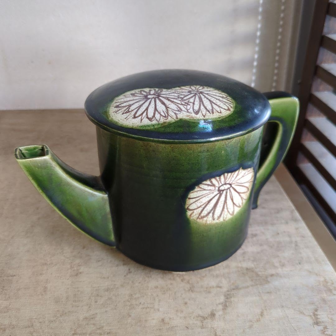 手塚充 竹文手桶 水指 茶道具 茶道具 水指 玉堂窯 S779 水指 『