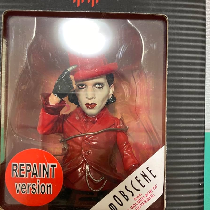 マリリンマンソンフィギュア 保護ケース付き！送料無料