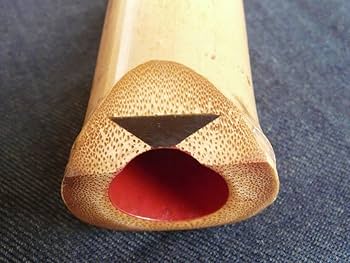 Amazon.co.jp: 和楽器尺八 琴古流 二尺三寸管 2印 森田雲森銘 製管師